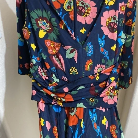 Boden Icons Evelyn Floral Jumpsuit Size 4